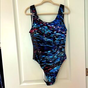 Colorful  One Piece Swimsuit /NWOT